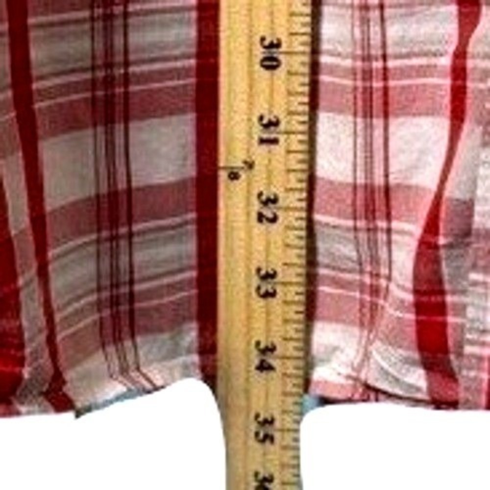 Columbia Arkansas Razorbacks Shirt Mens 2XL Red Plaid Super Bonehead PFG LS - Picture 11 of 11